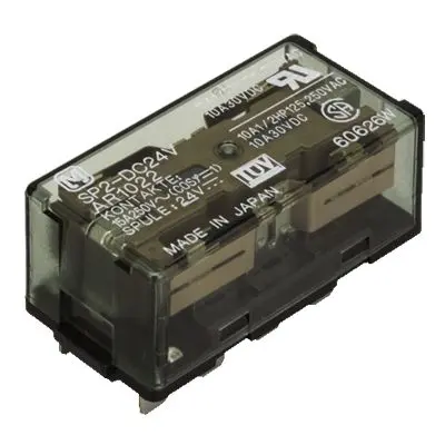 Produktfoto 1 von Panasonic S Relais ohne Verriegelung 24V dc Spule 2-poliger Umschalter 12.5mA 145 Ω 200 mW