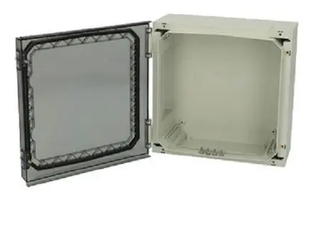 Produktfoto 1 von Fibox NEO PC 323215 T; Gehäuse; Polycarbonat; Hellgrau; IK09 IP67, IP66 Breite 320 mm Höhe 320 mm Länge 150 mm