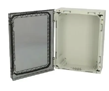 Produktfoto 1 von Fibox NEO PC 423215 T; Gehäuse; Polycarbonat; Hellgrau; IK09 IP67, IP66 Breite 320 mm Höhe 420 mm Länge 150 mm
