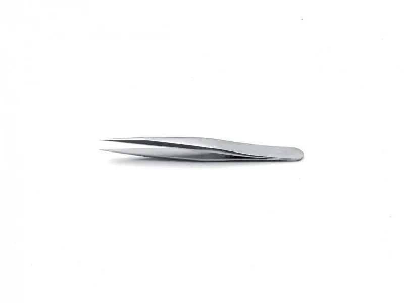 Produktfoto 1 von ideal-tek M3.SA.1 Edelstahl Pinzette, 70 mm, Spitze Fein, Gerade Antimagnetisch