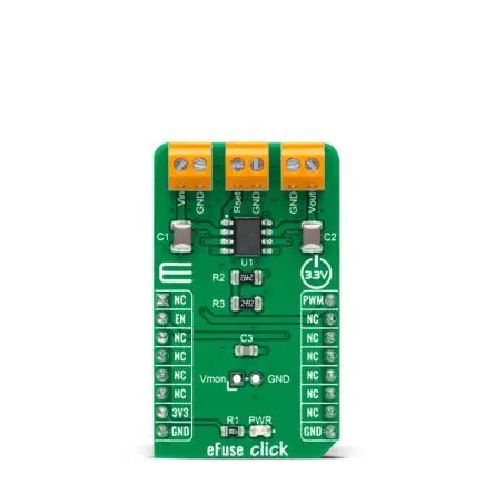 Produktfoto 1 von MikroElektronika STPW12 Entwicklungsbausatz Spannungsregler, EFuse Click Schaltungsschutz, für mikroBUS-Socket