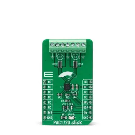 Produktfoto 1 von MikroElektronika PAC1720 Entwicklungsbausatz Spannungsregler, PAC1720 Click Stromüberwachung