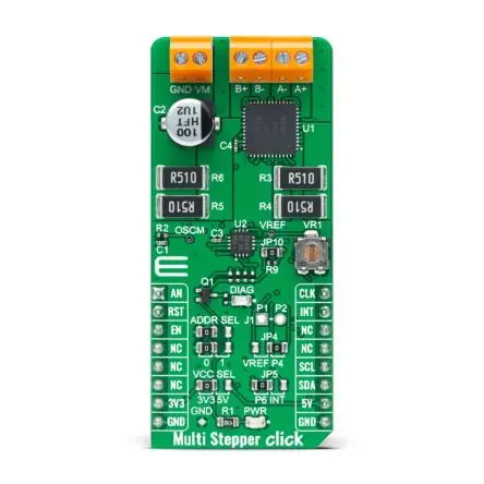 Produktfoto 1 von MikroElektronika TB67S209FTG Entwicklungswerkzeug für Motoren und Robotik, Multi Stepper Click - TB67S209