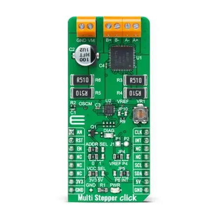 MikroElektronika TB67S101AFG Entwicklungswerkzeug für Motoren und Robotik, Multi Stepper Click - TB67S101