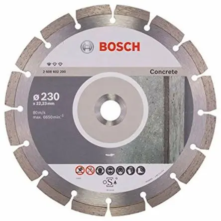 Produktfoto 1 von Bosch 2608602200 Diamant Ø 230 mm / Stärke 2.5 mm, Korngröße 1 1 pro Paket