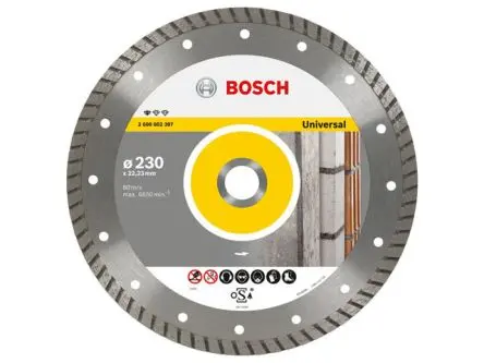 Produktfoto 1 von Bosch Universal Turbo Diamant Ø 230 mm / Stärke 2.5 mm 1 pro Paket