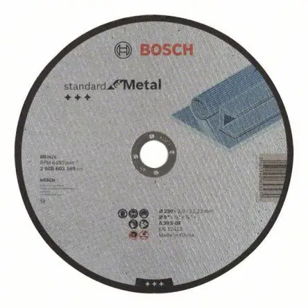 Produktfoto 1 von Bosch Aluminiumbeschichtet Ø 230 mm / Stärke 3 mm, Korngröße P30 1 pro Paket