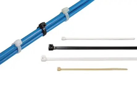 Produktfoto 1 von HellermannTyton T Nylon 6.6 Kabelbinder Innen gezahnt Kabelbinder Schwarz 8.9mm x 530 mm