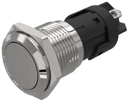 Produktfoto 1 von EAO 82 Druckschalter Rastend Panel Ø M16 x 1 mm, 1-poliger Umschalter / 3A 240 V dc 240 V ac, IP65, IP67