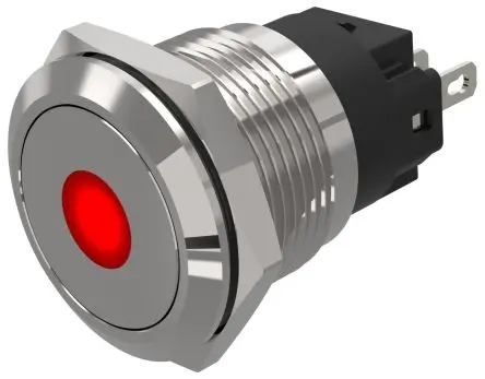 Produktfoto 1 von EAO 82 Rot, Grün Anzeige, Lötanschluss 24V dc 19 mm, IP65, IP67