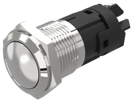 Produktfoto 1 von EAO 82 Druckschalter Rastend Panel Ø M16 x 1 mm, 1-poliger Umschalter / 3A 240 V dc 240 V ac, IP65, IP67