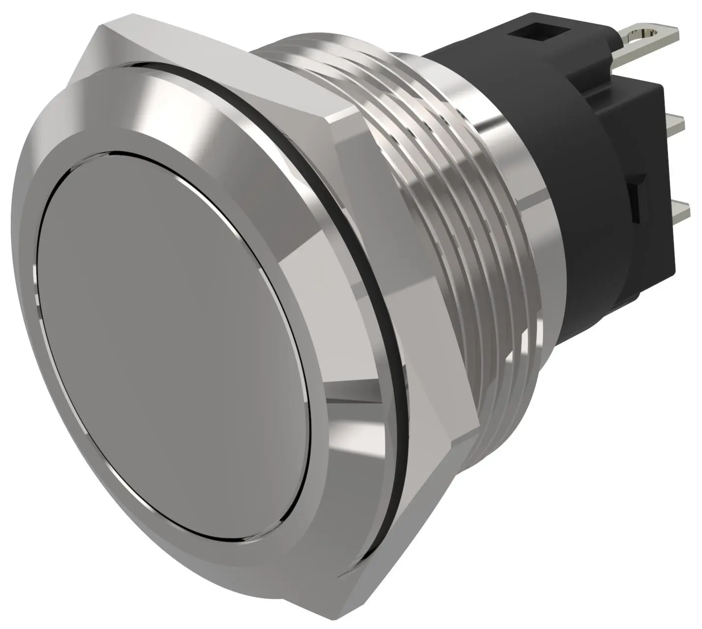 Produktfoto 1 von EAO 82 Druckschalter Rastend Panel Ø 22 mm, 1-poliger Umschalter / 3 A 240 V dc 240 V ac, IP40, IP65
