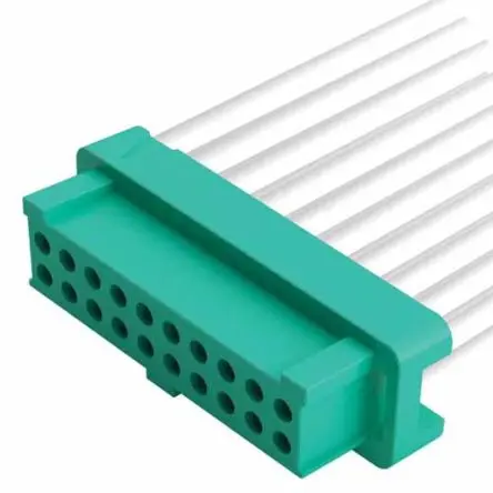 Produktfoto 1 von HARWIN 6 G125-FCFL0L Platinenstecker-Kabel Gecko / Nicht abgeschlossen Buchse, 150 mm