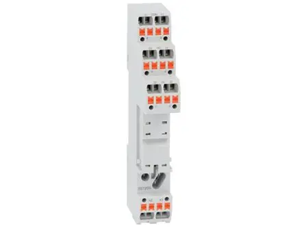 Produktfoto 1 von Lovato Relaissockel zur Verwendung mit SERIE HR HR, DIN-Hutschiene, 4kV