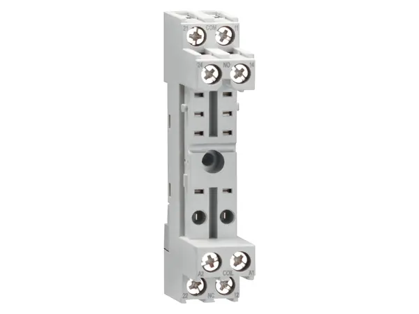 Produktfoto 1 von Lovato Relaissockel zur Verwendung mit Relais HR SERIES, DIN-Schienen, 230V ac