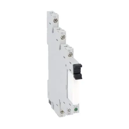 Lovato HRA101 Relais ohne Verriegelung 24V ac/dc Spule 1-poliger Umschalter DIN-Hutschiene 6A 1.5 kW