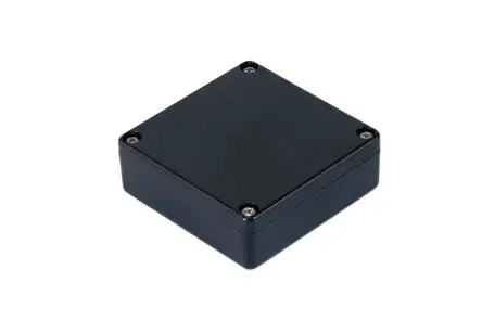 Produktfoto 1 von Hammond 1551W; Gehäuse; Polycarbonat; Grau, Schwarz Geflanscht IP68 Breite 60 mm Höhe 22 mm Länge 60 mm