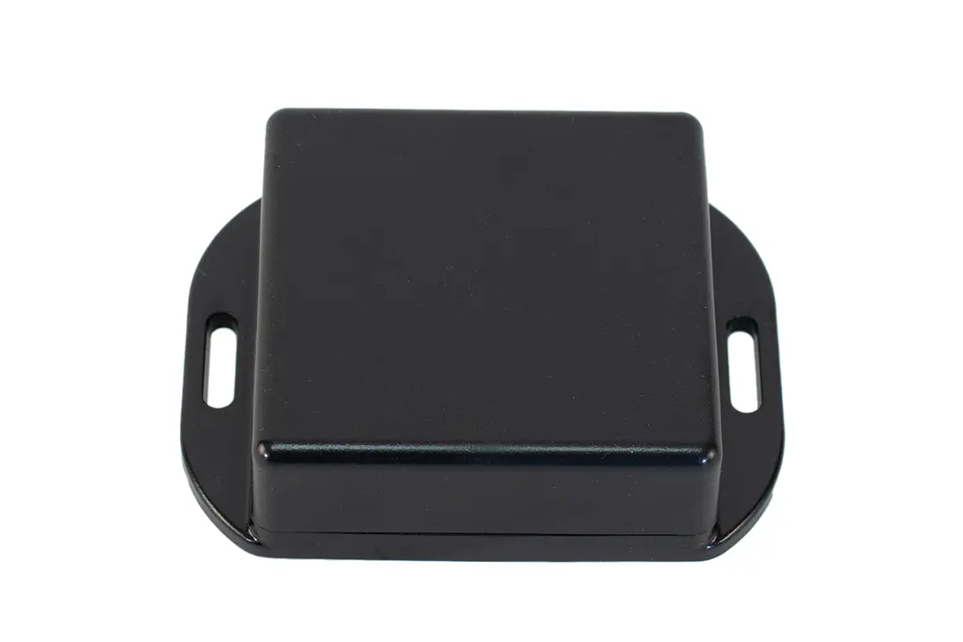 Produktfoto 1 von Hammond 1551W; Gehäuse; Polycarbonat; Grau, Schwarz Geflanscht IP68 Breite 60 mm Höhe 22 mm Länge 60 mm