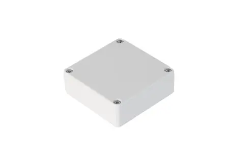 Produktfoto 1 von Hammond 1551W; Gehäuse; Polycarbonat; Grau, Schwarz IP68 Breite 60 mm Höhe 22 mm Länge 60 mm