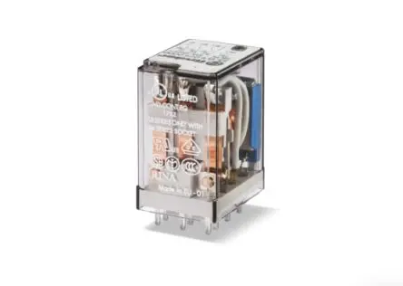 Produktfoto 1 von Finder 55 Relais 125V dc Spule Dreipoliger Umschalter 10A 350 Ω 0.5 W