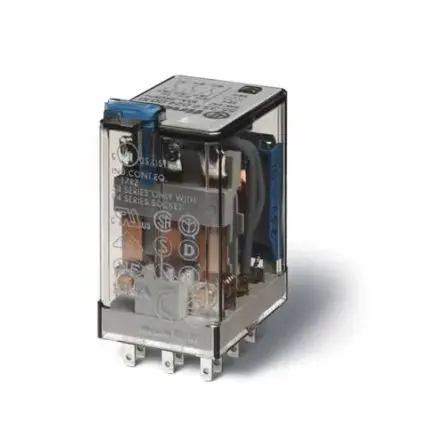 Produktfoto 1 von Finder 55 Relais 24V dc Spule Dreipoliger Umschalter 10A