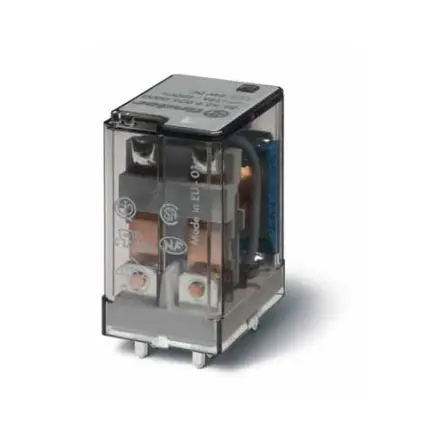 Produktfoto 1 von Finder 56 Leistungsrelais 230V ac Spule 2 Wechsler 12A