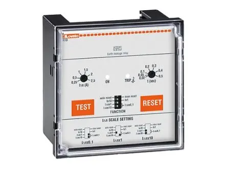 Produktfoto 1 von Lovato R1D Erdschlussrelais 50 to 60 Hz, 0.025 to 25 A 1 Ausgang 5 s Ja