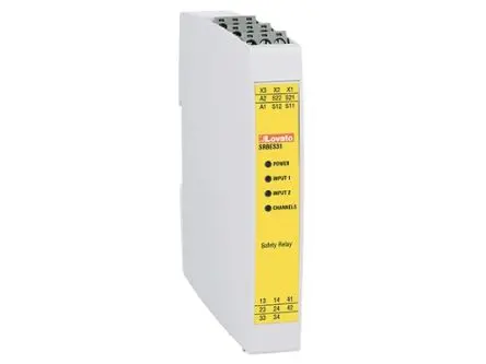 Produktfoto 1 von Lovato SRB Sicherheitsrelais 24V ac/dc, 4 Sicherheitskontakte, Automatisch EN/BS 13849-1, EN/BS 81-20, TUV, cULus, EN/BS