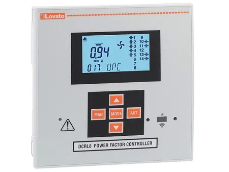 Produktfoto 1 von Lovato Überwachungsrelais, für Strom, Temperatur, Spannung 3, 3+N-phasig, 7PST-NO, SPDT