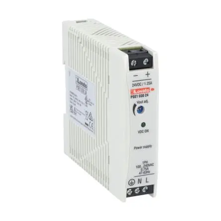 Produktfoto 1 von Lovato PSE1 DIN-Schienen Netzteil DIN-Hutschiene 375V ac AC / 1.25 A 24V dc DC 30 W