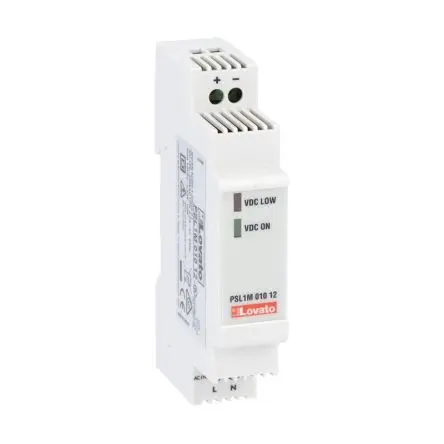 Produktfoto 1 von Lovato PSL DIN-Schienen Netzteil DIN-Hutschiene 264V ac AC / 830 mA 12V dc DC 10 W