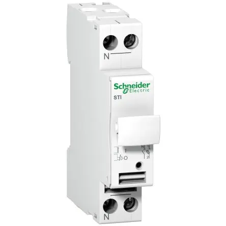 Produktfoto 1 von Schneider Electric Acti9 Fusible Trennschalter / 1-polig 10A 8.5 x 31.5 mm