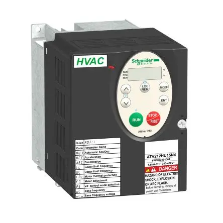 Produktfoto 1 von Schneider Electric ATV 212 3-Phasen Frequenzumrichter 1.5 kW 528V 3.2 A 0.5Hz, 200 Hz