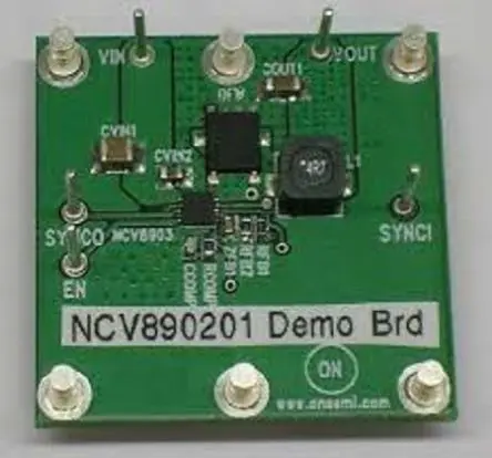 Produktfoto 1 von onsemi Evaluierungsplatine, Evaluierungsplatine für Hochfrequenz-Abwärtsregler für die Automobilindustrie Schaltregler