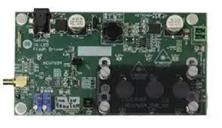 Produktfoto 1 von onsemi LED-Treiber Evaluierungsplatine Evaluierungsplatine zum Einsatz mit NCV7694MW0R2G., FLASH IR LED DRV