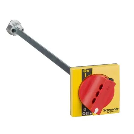 Produktfoto 1 von Schneider Electric Gelb ComPacT INS/INV Drehgriff für INS40 bis INS60 3-fach abschließbar, IP55