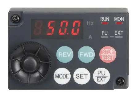 Produktfoto 1 von Mitsubishi Electric FR-PA07 Wechselrichter-Zubehör Parametereinheit, für FR-E700