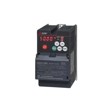 Produktfoto 1 von Mitsubishi Electric FR-CS80 3-Phasen Frequenzumrichter 0.4 kW 480V ac 4.2 A 120Hz