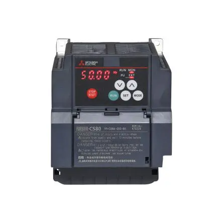 Produktfoto 1 von Mitsubishi Electric FR-CS80 3-Phasen Frequenzumrichter 2.2 kW 480V ac 4.2 A 120Hz