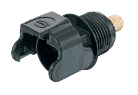 Produktfoto 1 von HARTING Han S Netzsteckverbindergehäuse Einhebel 1, Oberfläche Gehäuse, IP20, IP40