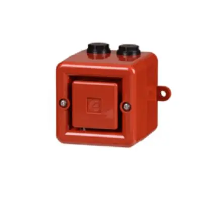 Produktfoto 1 von e2s A100 Elektronischer Signalgeber IP66 260V 64-Ton 3 dB @ 1m, Weiß, Rot AC