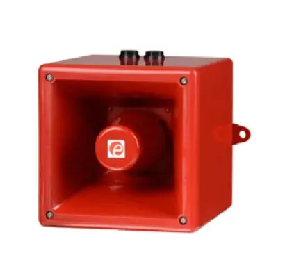 Produktfoto 1 von e2s A121  Elektronischer Signalgeber IP66 11,5 →54 V 45-Ton ±3dB Rot