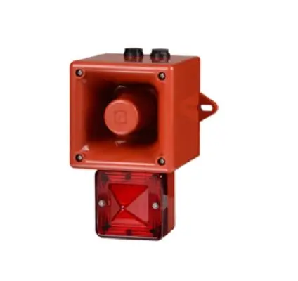 Produktfoto 1 von e2s AL105NX Xenon Blink-Licht Alarm-Leuchtmelder Rot, 230 V