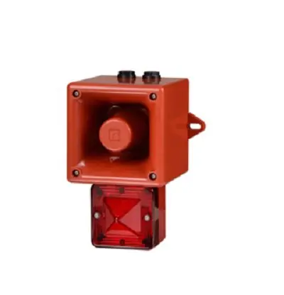 Produktfoto 1 von e2s AL105NX Xenon Blink-Licht Alarm-Leuchtmelder Orange, 24 V