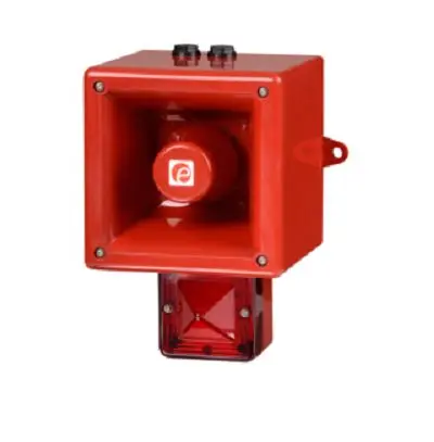 Produktfoto 1 von e2s AL112NX Xenon Blink-Licht Alarm-Leuchtmelder Orange, 115 V