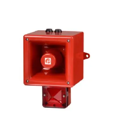 Produktfoto 1 von e2s AL112NX Xenon Blink-Licht Alarm-Leuchtmelder Rot, 115 V