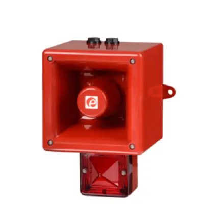 Produktfoto 1 von e2s AL112NX Xenon Blink-Licht Alarm-Leuchtmelder Orange, 24 V
