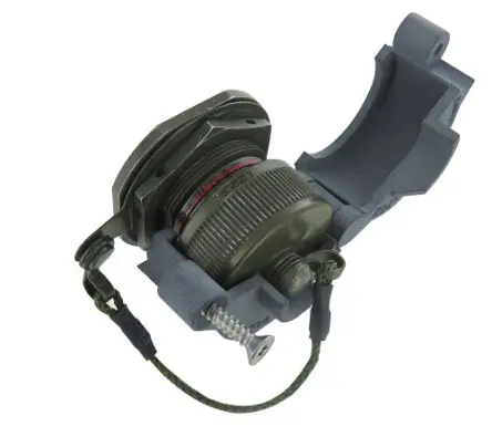 Produktfoto 1 von Amphenol Socapex Grau Schutzkappe Caplock 38999 Serie III Steckdosen T13