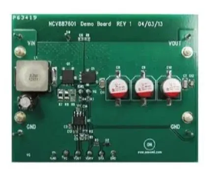 Produktfoto 1 von onsemi NCV887601 Evaluierungsplatine, Evaluierungsplatine für Hochfrequenz-Start-Stopp-Verstärker für die