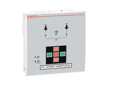 Produktfoto 1 von Lovato ATL Controller, 2 Eing. Relais Ausg.Typ Digital Eing.Typ